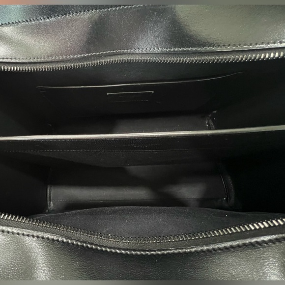 SOLD! Yves Saint Laurent Calfskin Medium Uptown Tote - Picture 6 of 14